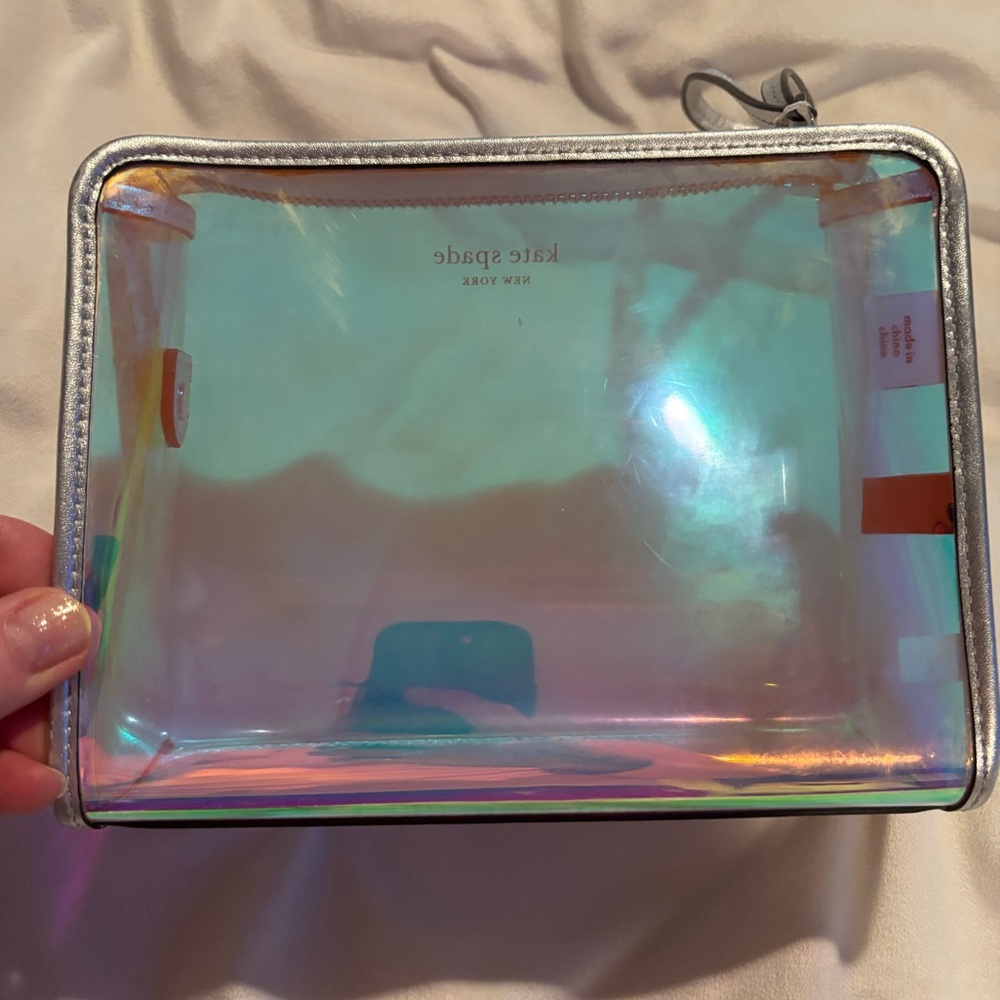 Kate Spade Iridescent Cosmetic Case